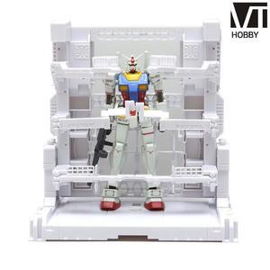 [JHQSQGBG_52CS]1대144 베이스 VTHOBBY 화이트 건담 격납고