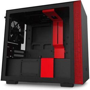 NZXT H210 미니 ITX 케이스 블랙 레드 CA-H210B-BR