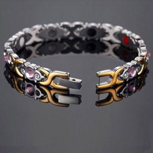 건강팔찌 운동 스포츠 패션 crystal bangles 청진기 남성 발찌 amorcome