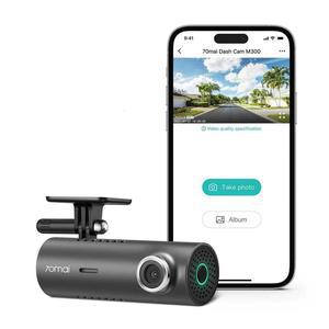 거치형 TV 모니터 대시 캠 M300 자동차 DVR 140 ° FOV 1296P 나이트 비전 카메라 24 시간 주차 WIFI 및 앱