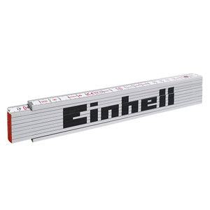 Einhell 아인헬 양면 접자 접이식자 목공용 나무 폴딩 2m 10단 목공 공업용 막대자 접이식 줄자 측정 접는자 화이트 산업용 접이 막기줄자 접이자 공구 자 길이 치수 재기