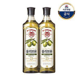 [사조대림][T][사조대림] 해표 올리브유 900ml x2개