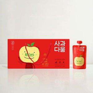 시골이야기 사과주스 노씨드NOSEED 사과즙 사과다움 120mlx20팩
