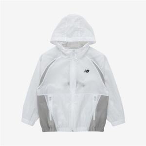 뉴발란스키즈(NB Kids) PLAY DENIM배색 홑겹 바람막이 NK9AF2503UWhite