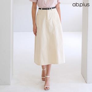 국내매장판 ab.plus 베이직 벨트SET A라인 롱 스커트 LSY5MS82A 인기 재입고 103696 에이비플러스