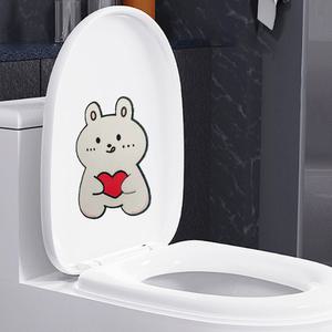 화장실 악취잡는 냄새제거 변기 부착 향기 방향제 스티커 레몬향