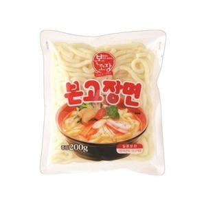 본고장 본고장면 일식요리 생면 우동면사리 200g
