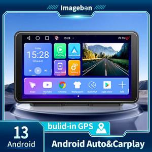 룸미러 블랙박스 E70 Imagebon 대시 안드로이드 13 5G WiFi 자동차 DVR 코어 GPS FM Aux 백미러 포함 블루투스 전화 통화