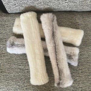 겨울 밍크워머 팔토시 20cm 퍼 밍크털토시 크로스