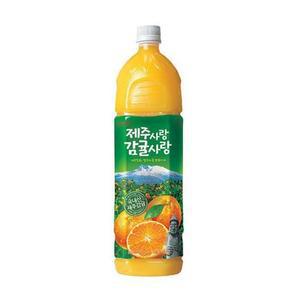 [MEJL1O58_52EQ]롯데칠성 과일음료 제주감귤 x 1.5L 12