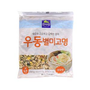 [JHM9NO62_52ET]우동고명 담백한 풍미 면사랑 새우맛 250g