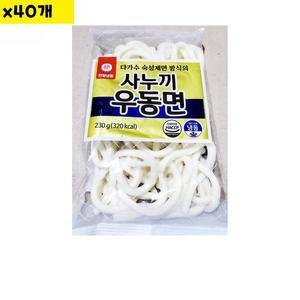 [JHNO6QS1_52EK]도매 천일 사누끼 냉동우동면 230g x40개
