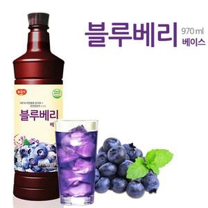 블루베리 970mL 원액 카페 음료 베이스 주스 에이디 스무디 광야식품