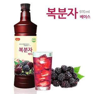 복분자 970mL 원액 카페 음료 베이스 에이디 스무디 개인카페