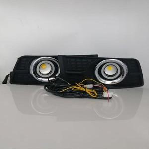 LED 안개등 어셈블리 캐딜락 SRX 2010 프론트 범퍼 교체 엔젤 아이 일광