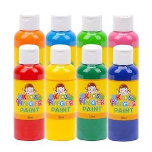 [MENPTTM6_52GP]미술놀이 핑거페인트 x 세트 120ml 8색