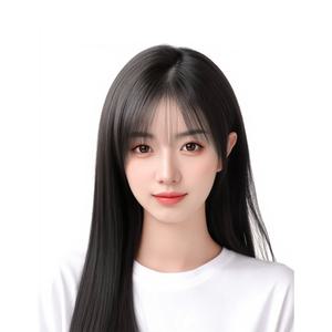 GBKING 인모 100% 정수리 앞머리 가발 부분가발