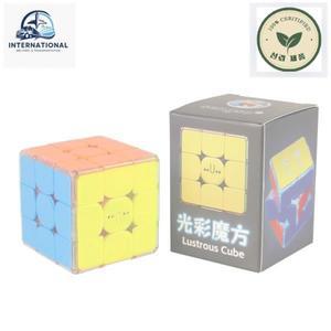 마술 도구 신기한 Picube SengSo 반짝이는 큐브 라이트매직 프로스트 스티커 스피드 퍼즐 조명 효과 교육