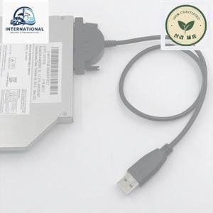 플레이어 DVD 디스크 SATA 케이블 USB 2.0-미니 Sata II 7+6 노트북 CD DVD ROM용 13핀 어댑터 슬림라인 드