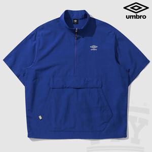 [엄브로] 엄브로 클래식 반팔 스탠넥 아노락 UP223CWT42 BLU