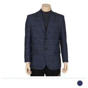 제냐 울 체크 콤비자켓