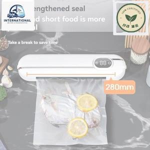 실링기 비닐접착기 밀봉기 비닐 220V 자동 포장 기계 식품 진공 씰링 휴대용 가정용 주방 도우미 선물 10