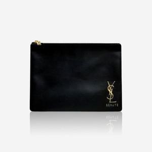 YSL 뷰티 골드로고 파우치