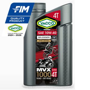 야코 MVX1000 4T 10W40 고성능 오토바이 바이크 엔진오일 프랑스 오리지널 1L