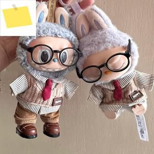 라부부 인형 옷, 스트라이프 셔츠 및 세일러 세트 컬렉션, 17cm