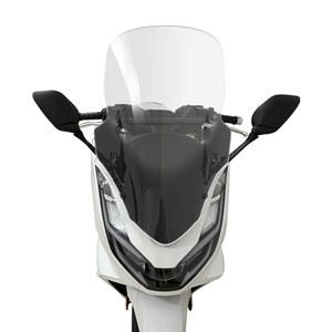 PCX 윈드스크린 미러킷 스크린 오토바이 PCX125 받침대 미러 거울 23년식 측면