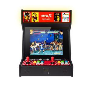정품 라이센스   SNK 네오지오 홈 아케이드 게임기 NEOGEO MVSX 레트로게임기 50가지 게임탑재