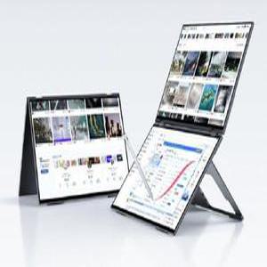 Ehomewei 폴더블 스크린 휴대용 모니터 펜 2.5K 노트북 확장