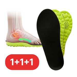[까발로] 아치 평발 기능성 운동화 군화 발편한 메모리폼 깔창 인솔 CA007 3개 세트