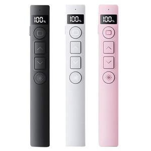 무선 프레젠테이션 리모콘 파워포인트 펜, 사무실 교육 프로젝터용 USB 리모컨 플립 펜, PPT 프리젠터, 2.4