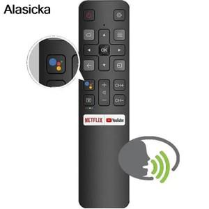 TCL 안드로이드 4K 스마트 TV 넷플릭스 유튜브용 음성 RC802V FNR1 리모컨, 49P30FS, 65P8S, 55C715, 49S68