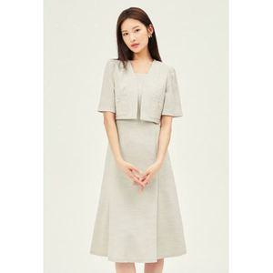 [롯데백화점]제이제이지고트 재킷 스타일 플레어 원피스 GP6M0OP961-BS