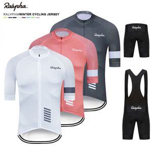 자전거 의류 저지 져지 옷 바람막이 이너웨어 Ralvpha-여름 사이클링 반팔 세트 rapha 통기성 산악 사이클