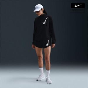 나이키 NIKE 스우시 여성 드라이 핏 러닝 재킷 점퍼 HJ2229 010