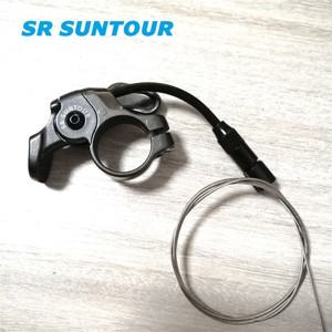 자전거 포크 프레임 기어 바퀴 사이클 MTB 경량 마운트 쇼바 SR SUNTOUR 포크 부품 원격 잠금 핸들 바 레버