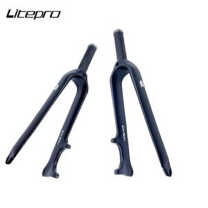 자전거 포크 프레임 기어 바퀴 사이클 MTB 경량 마운트 쇼바 Liteproelite 20 인치 접이식 자전거 탄소 섬