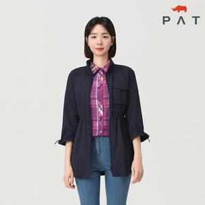 [PAT 여성] 롱기장 반팔 하이넥 점퍼_QJ41334
