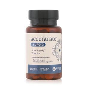 Accentrate Neuro X - 완벽한 비타민 B 복합체 | L-메틸엽산(5-MTHF), 아데노실코발라민(B12), 피리독살-