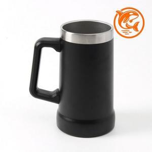 필수 주방용품 이중스텐머그컵 텀블러 블랙 700ml (3moA7)