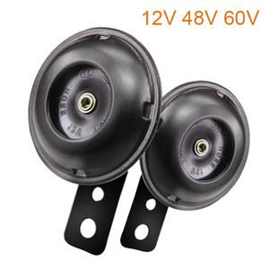 경음기 일반 오토바이 전기 경적 키트 방수 라운드 스피커 시끄러운 자전거 스쿠터에 12V 48V 60V 105dB