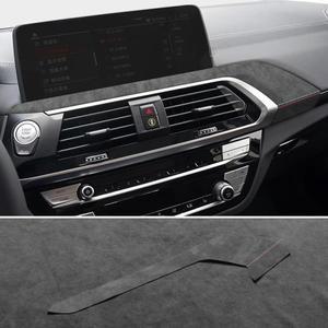 BMW X3 G01 G45 Alcantara 자동차 대시 보드 커버 계기판 트림 스티커 인테리어 튜닝 액세서리로 제작