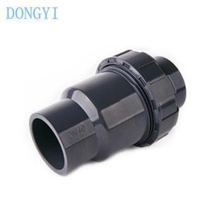 볼 체크 밸브, UPVC 역류 워터 밸브, 중간 밸브, PVC 파이프, DN15, DN20, DN25, DN32, DN40, DN50, DN65,