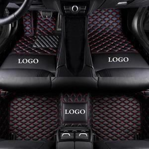 BHUAN 맞춤형 가죽 자동차 매트, BMW 모든 모델 X3 X1 X4 X5 X6 Z4 525 520 F30 F10 E46 E90 자동차 액세서