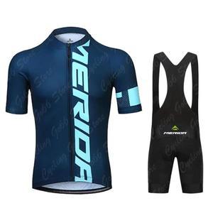 사이클 의류  사이클링 저지 세트 메리다 여름 숏   용 MT 자전거 의류 Maillot Ropa Ciclio 유니폼 슈트