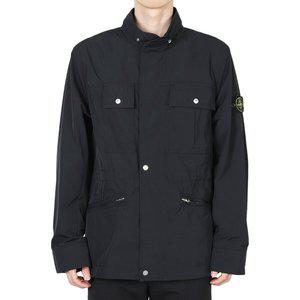 [스톤아일랜드]스톤 남성 와펜 패치 마이크로 트윌 자켓(블랙) K1S15 4100007 S0026 V0029