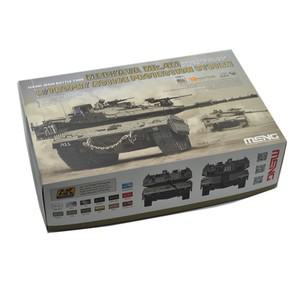 Meng TS-036 모델 1/35 스케일 이스라엘 주요 전투 탱크 Merkava Mk.4M 트로피 활성 보호 시스템 키트 포함
